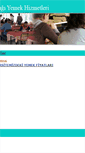 Mobile Screenshot of beslenme.yildiz.edu.tr