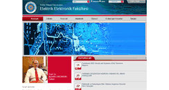 Desktop Screenshot of elk.yildiz.edu.tr