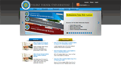Desktop Screenshot of enfo.yildiz.edu.tr