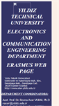 Mobile Screenshot of erasmus.ehm.yildiz.edu.tr