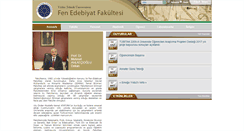 Desktop Screenshot of fed.yildiz.edu.tr