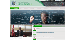 Desktop Screenshot of egf.yildiz.edu.tr