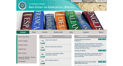 Desktop Screenshot of bde.yildiz.edu.tr