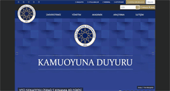 Desktop Screenshot of kulupler.yildiz.edu.tr