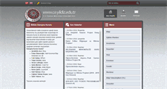 Desktop Screenshot of alumni.ce.yildiz.edu.tr