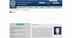 Desktop Screenshot of isl.yildiz.edu.tr