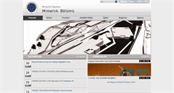 Desktop Screenshot of mim.yildiz.edu.tr